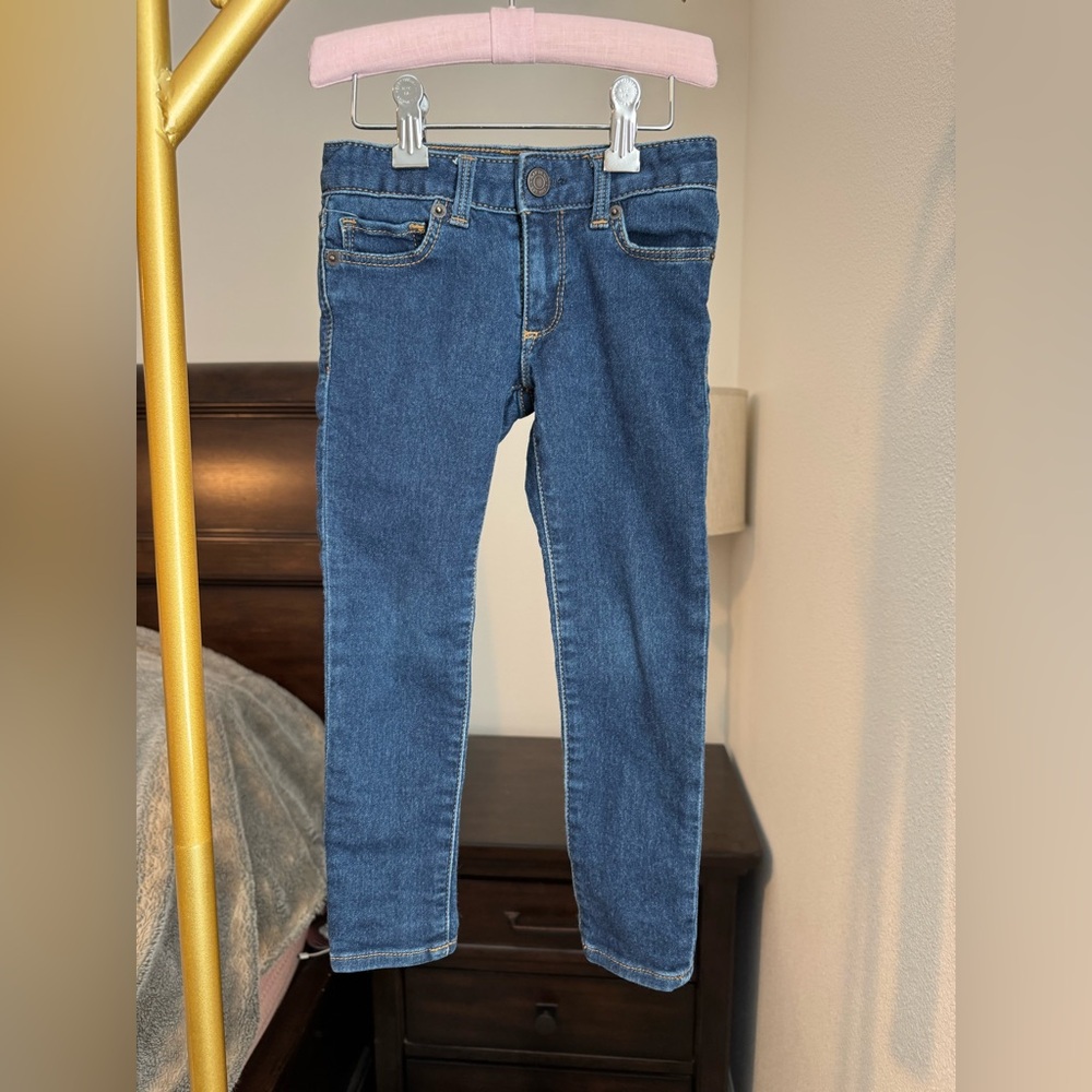 GAP Stretch Super Skinny Dark Blue Jeans - Size 5